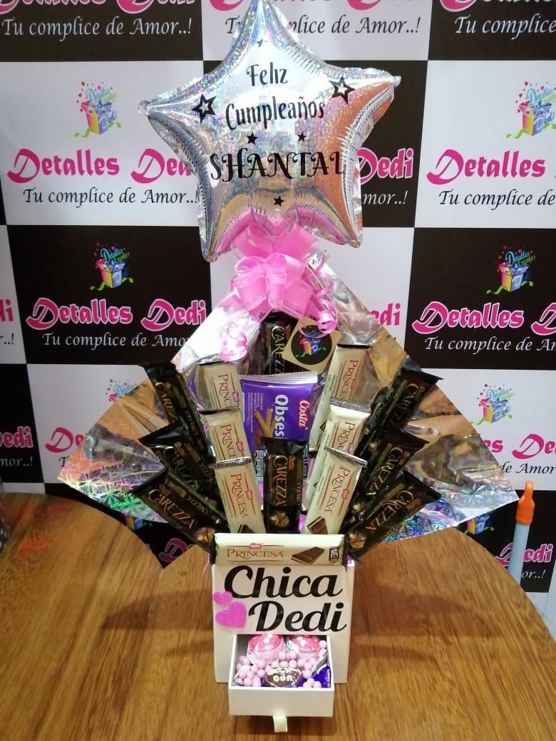Caja con chocolates